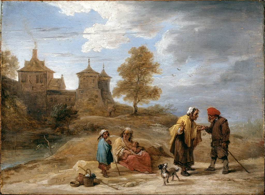 Zingari in un paesaggio - Dulwich Picture Gallery